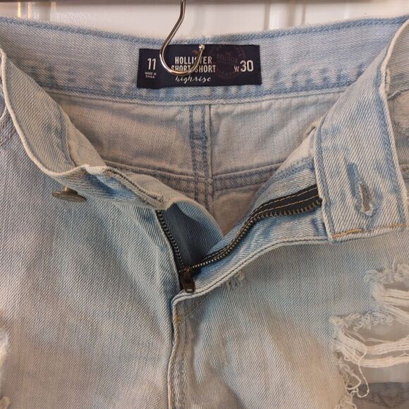 Hollister short short high-rise destroyed five pocket booty shorts - Picture 10 of 16